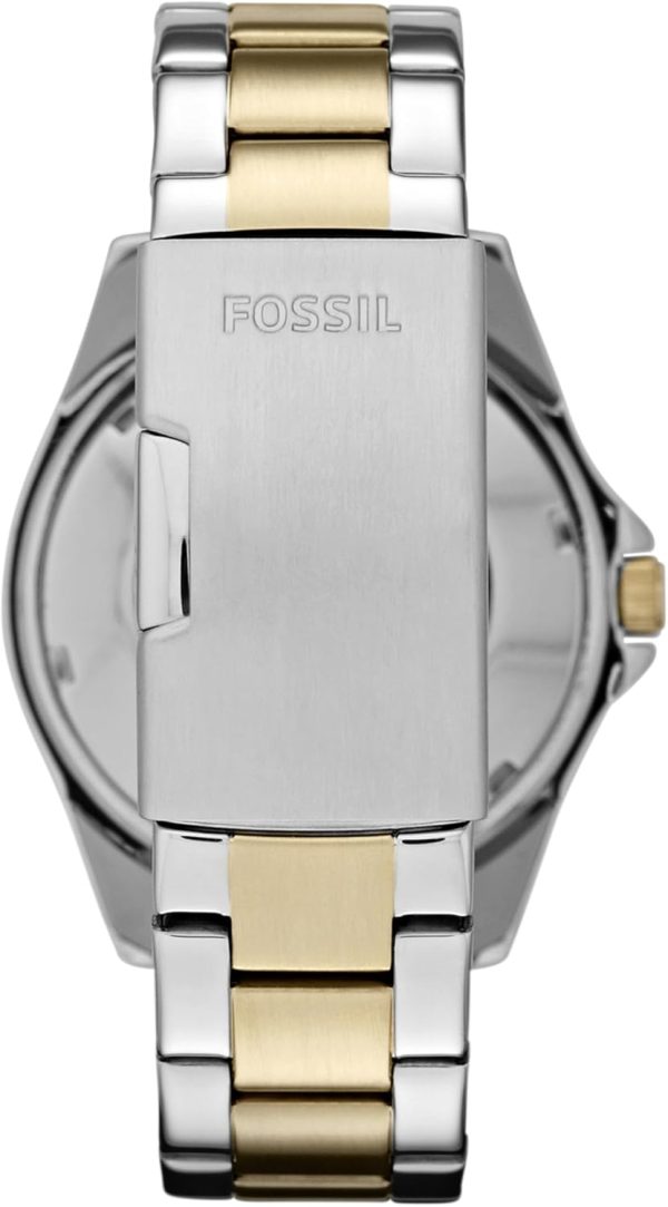 Watch with Crystal and Stainless Steel Bracelet Band - Image 2